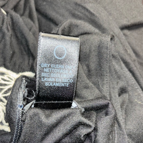 BCBG Paris Women's Size M Lined Stretchy Black Dress Length 43" Good Condition - Picture 4 of 4